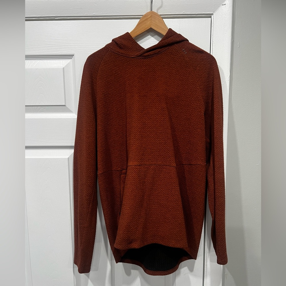 lululemon At Ease Hoodie heathered dark terracotta
